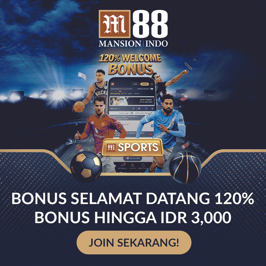 Animasi ilustrasi berbagai permainan kasino dan taruhan olahraga yang tersedia di platform online